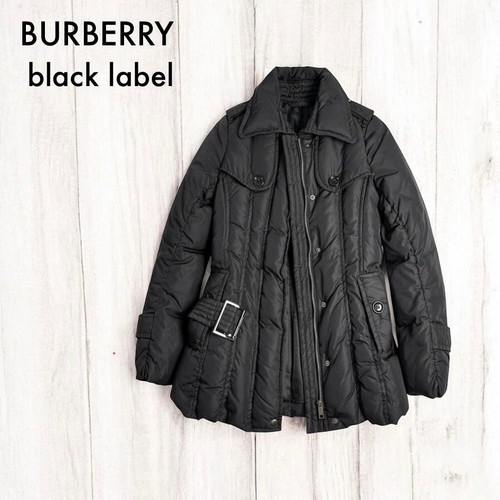 Burberry black label down coat - burberry,