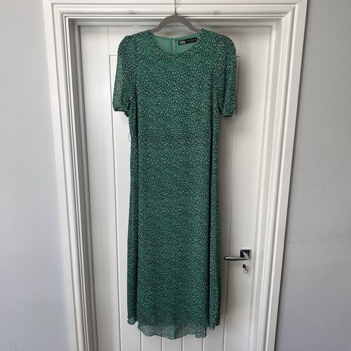 Zara dress women - women's, green
