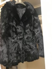 New Real rabbit long fur coat