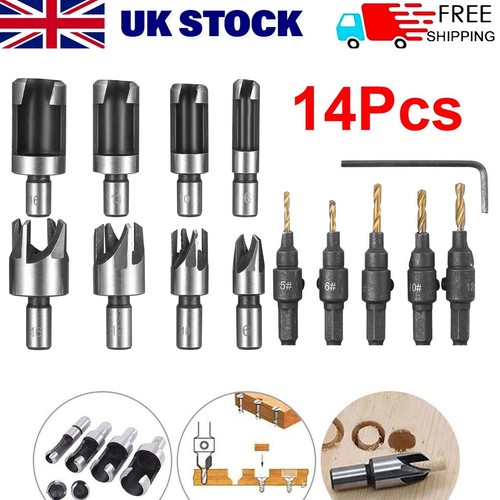 14pcs standard countersink - standard,