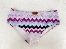 Missoni Logo Swim Bottoms, Junior Girls Bikini Bottoms Size 12 Yrs Olds, New