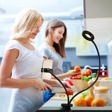  Led Mobile Phone Fill Light Bracket Clip-on Selfie Lamp Live Filling