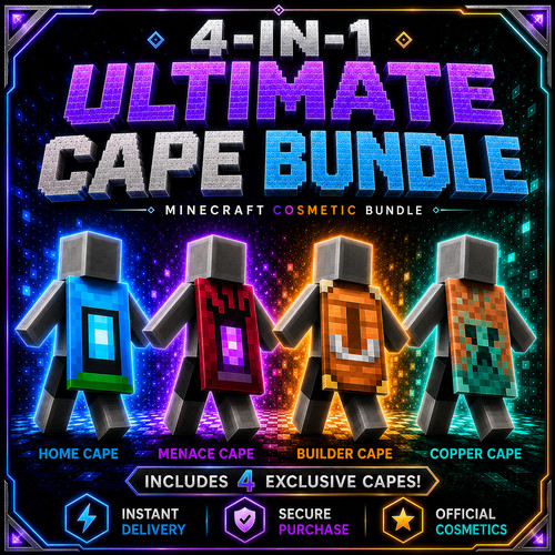 Minecraft capes bundle - 4, deal