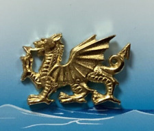 Welsh Dragon Gold Plated