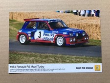 Renault R5 Maxi Turbo Press