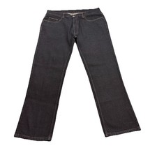 Mens Jeans Size 38R Charcoal