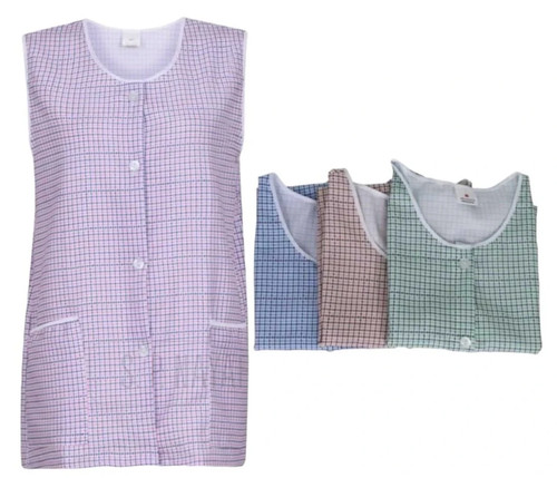 Women tabard check home - check, home/work