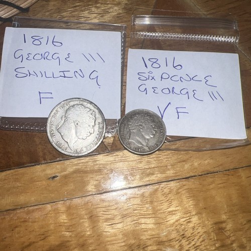1816 george iii - george, shilling