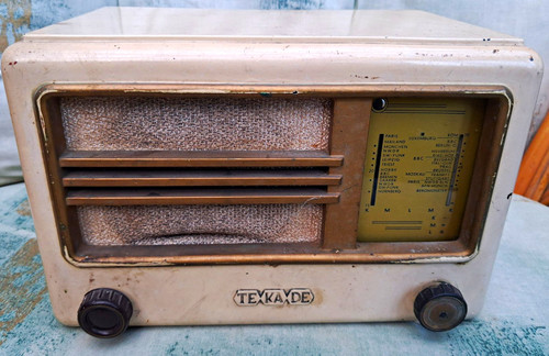 Vintage tekade valve - tekade, radio