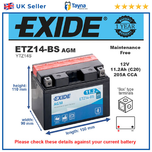 Agm motorcycle battery bike - battery,