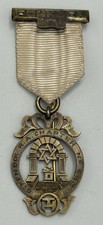 Silver Giffnock Royal Arch Chapter 683 Founder Medal Glasgow 1936