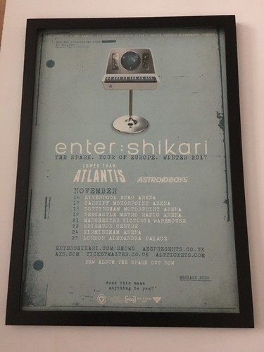 Enter shikari 2017 tour a4 - enter, uk