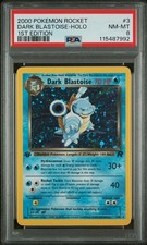 Dark Blastoise - Holo - PSA 8
