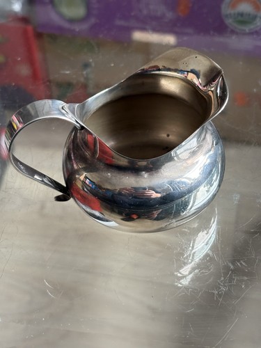Vintage silver plated cream - silver-plated,