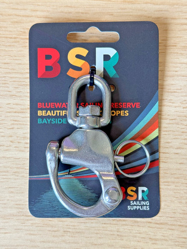 87mm stainless steel swivel - steel,