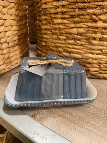 Brocante navy rustic farmhouse - navy,