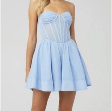 NWT Bardot Hart Corset Mini