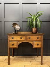 Antique Oak Writing Desk