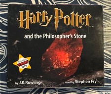 Harry Potter Audio CD - The Philosophers Stone - Read By Stephen Fry