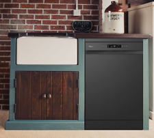 Dorian Gothic Rustic Belfast Sink Unit with Appliance Housing