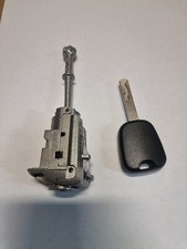 08-18 PEUGEOT PARTNER CITROEN BERLINGO DRIVER DOOR LOCK CYLINDER BARREL KEY VAN