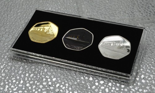 Trio rms titanic silver and - of,