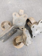 SET 4 ANTIQUE VINTAGE HEAVY