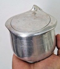 Vintage!🔥 art deco 1960's Picquot Ware Sugar Pot Alluminum