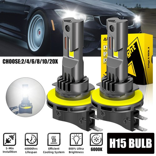 20x h15 led - h15, headlight