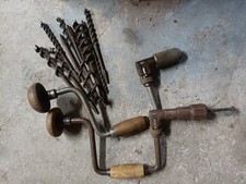 Brace x2  and Bit Set with Multiple Drill Bits