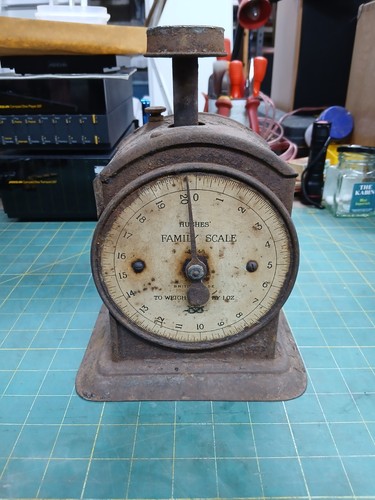 Vintage hughes family scales - hughes,