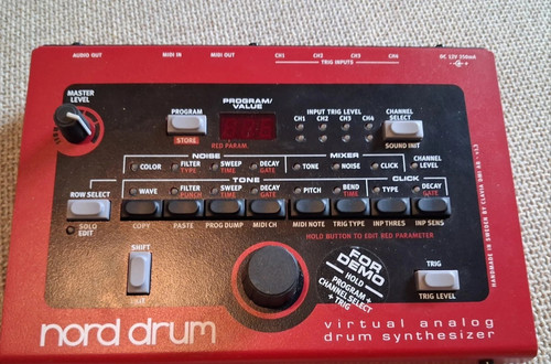 Nord drum boxed with manual - with,