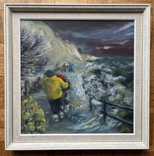 Betty Dawson British Primitive Bonchurch shore Isle of Wight - Watkiss Style