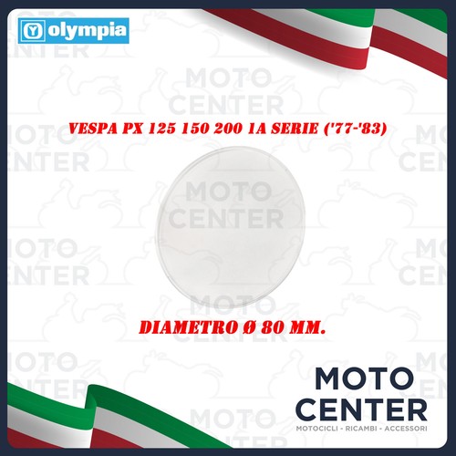 Speedometer glass mm - 80,