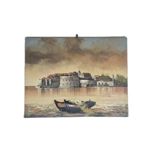 Vintage painting a - a, of
