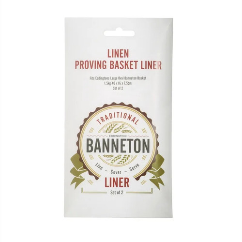 Eddingtons oval banneton liner - eddingtons,