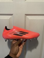 Adidas F50 Elite SG  Laceless Vivid Horizon Pack Red/Black Size 7.5