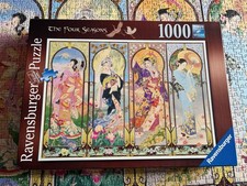 Ravensburger, 1000 piece Jigsaw Puzzle, The Four Seasons, Haruyo Morita Complete