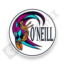 O'Neill Surf Sticker 80s Style