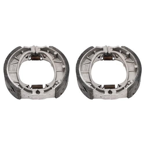 Front rear brake shoes - front,