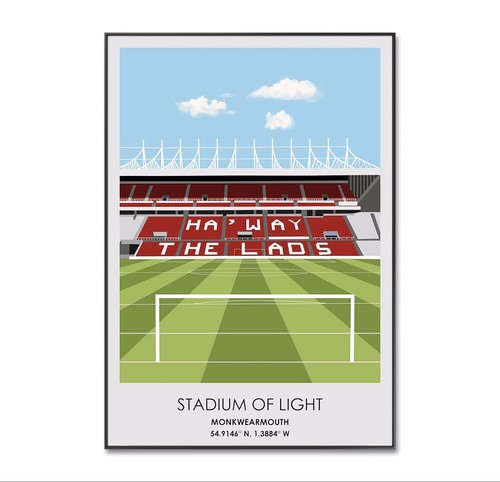 Sunderland football poster - sunderland,