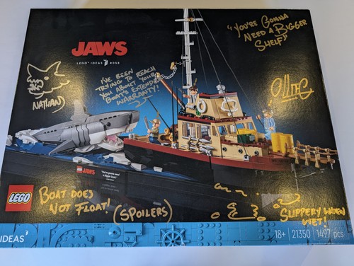 Lego ideas jaws - jaws, (21350)