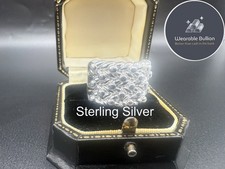 Heavy 20g Sterling silver