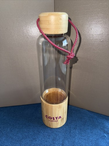 Costa coffee glass bamboo - coffee,