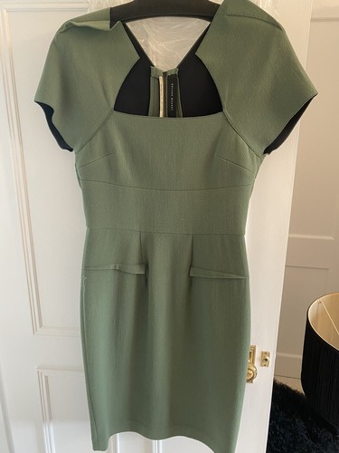 Roland mouret green dress - green, 12