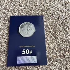 Scouts 50p 2019 In Sealed