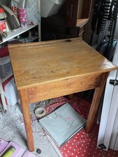 Old Wooden Schooldesk