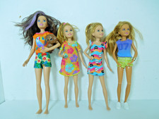 4 x Barbie STACIE/SKIPPER Dolls bundle 2 from The Lost Birthday + 2 Others VGC