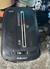 Fellowes Powershred 60Cs Cross-Cut Shredder - Black