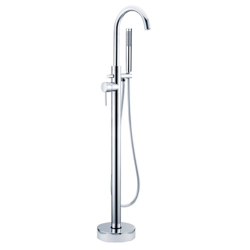 Chrome modern freestanding - chrome,